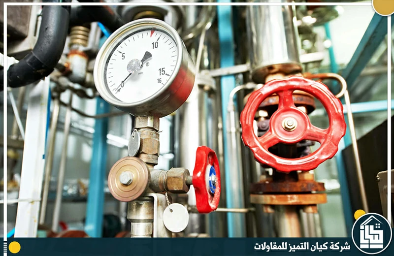 كشف تسربات الغاز المركزي بجدة