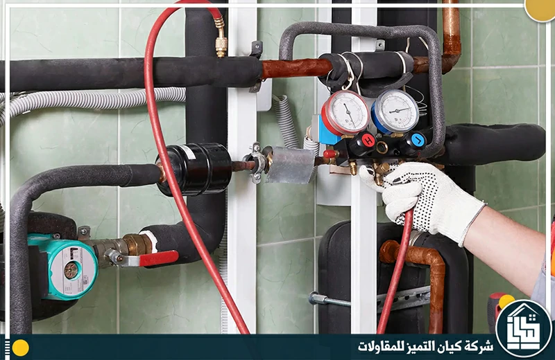 تمديد الغاز المركزي بالدمام