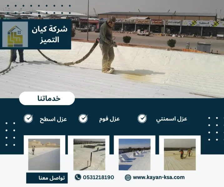 شركة عزل اسطح بتبوك